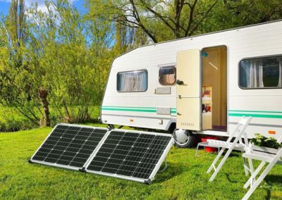 120W Fold glass solar panel kit