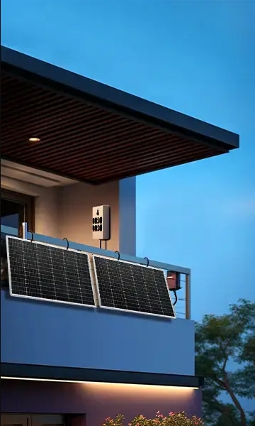 balcony  solar panel