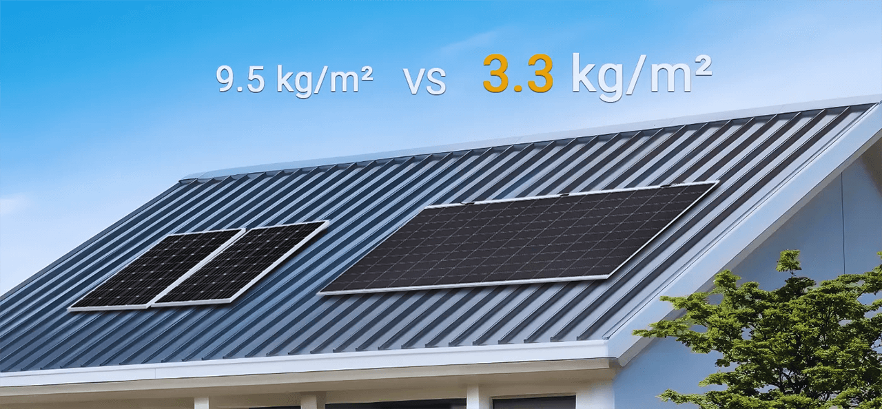Lightweight-Design-Ideal solar panel lightweight solar panel