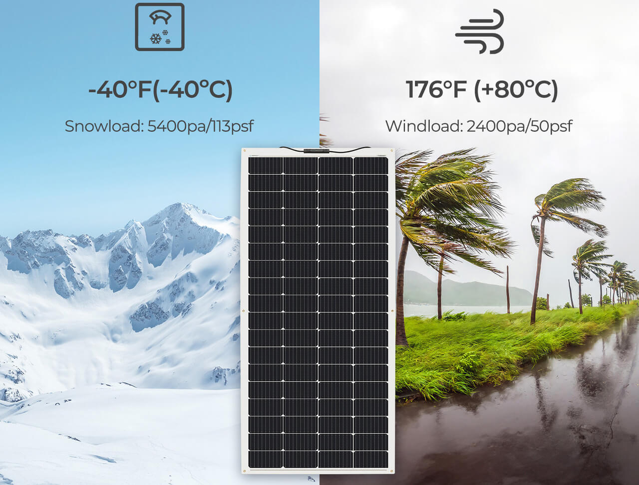 flexible solar panel feature 1 reliabilty testing for extreme environments