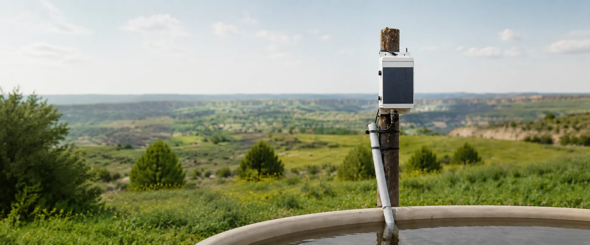 Custom solar panel IoT monitoring device