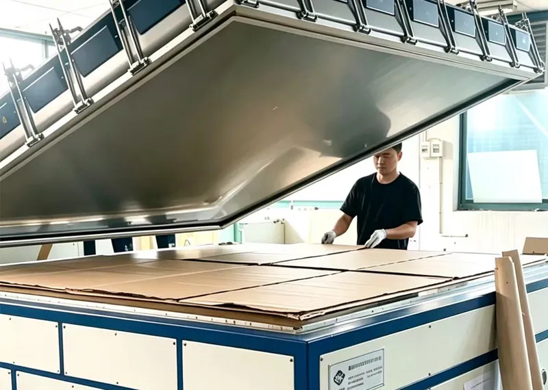 Solar panel lamination