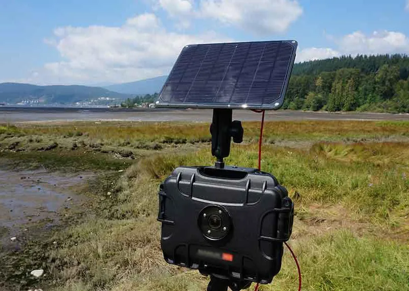 installation space for solar powered tracking device 800x570.